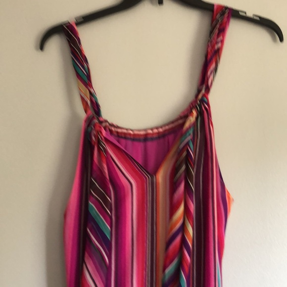 LAUREN BY RALPH LAUREN Striped Dress, loose fit, beautiful striped pattern - Picture 8 of 11